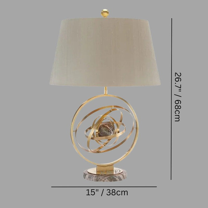 Eclaire Table Lamp Size