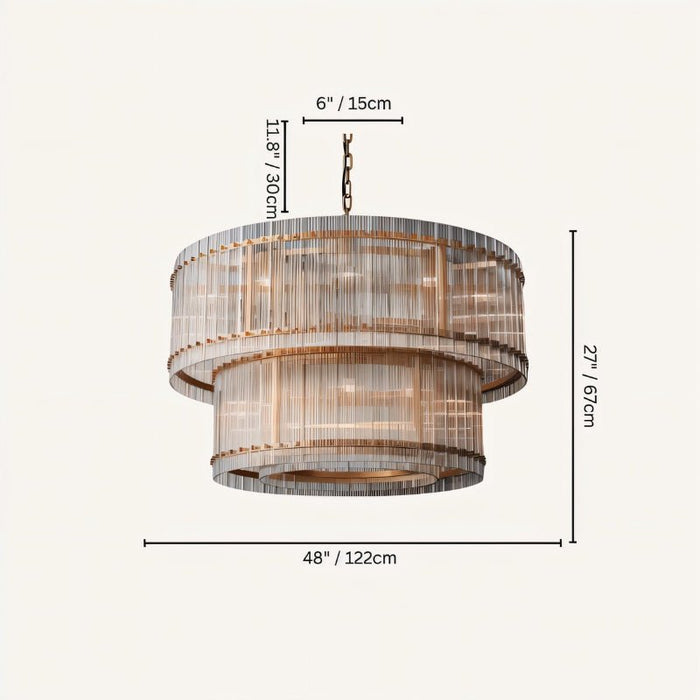 Eikon 2-Tier Chandelier - Residence Supply