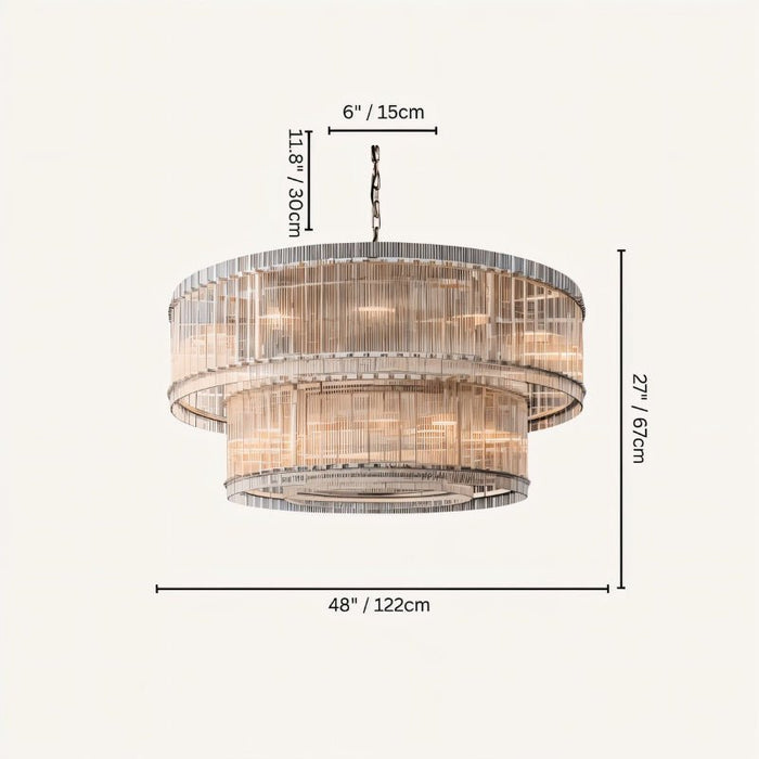 Eikon 2-Tier Chandelier - Residence Supply