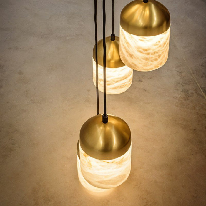 Eirene Alabaster Pendant Light - Light Fixtures