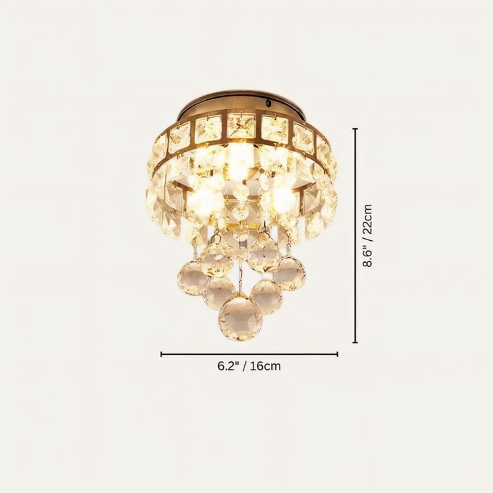 Elane Ceiling Light Size Chart