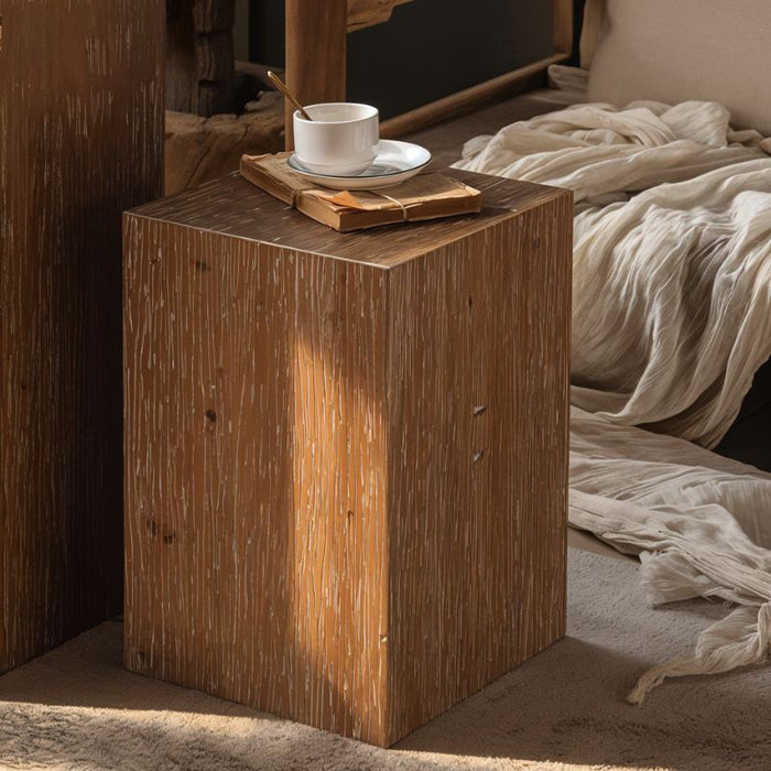 Eutropia Side Table - Wood Furniture