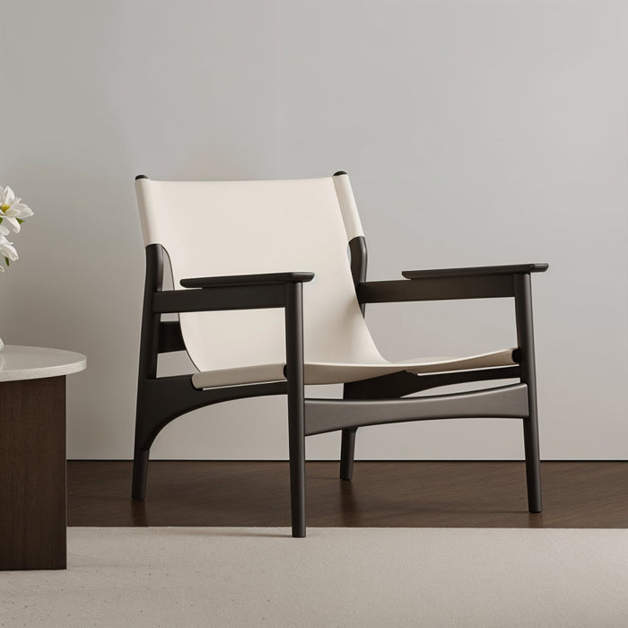 Elegant Exedra Accent Chair