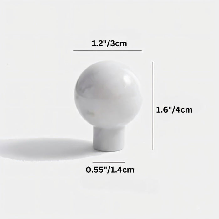 Fon Marble Knob - Residence Supply