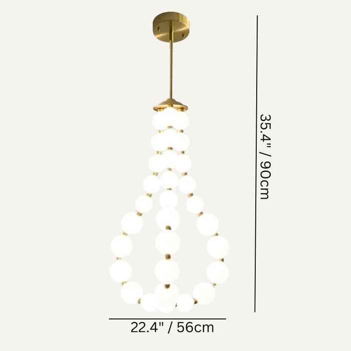 Fulgora Chandelier Light Size Chart