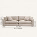 Futon Pillow Sofa Size