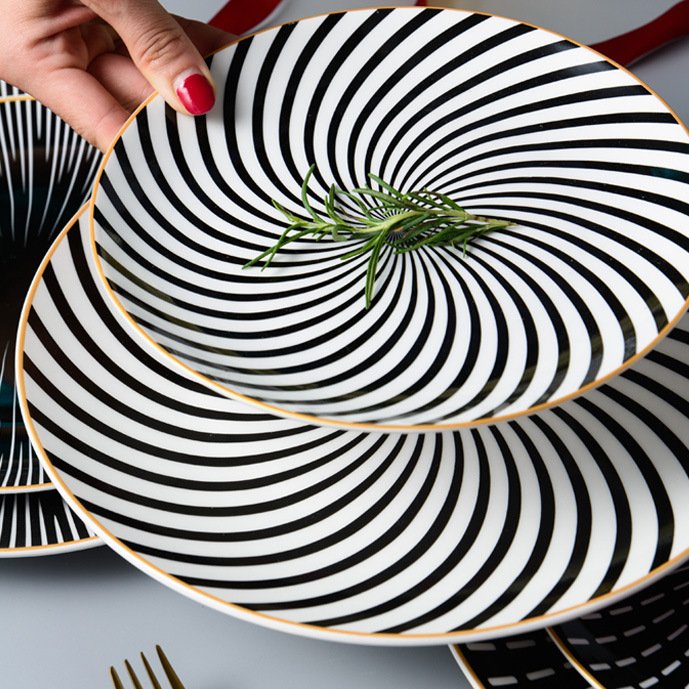 Geometric Plates - Residence Supply