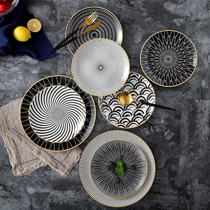 Geometric Plates - Residence Supply