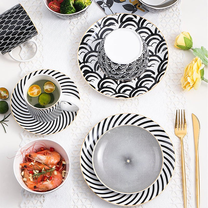 Geometric Plates - Residence Supply