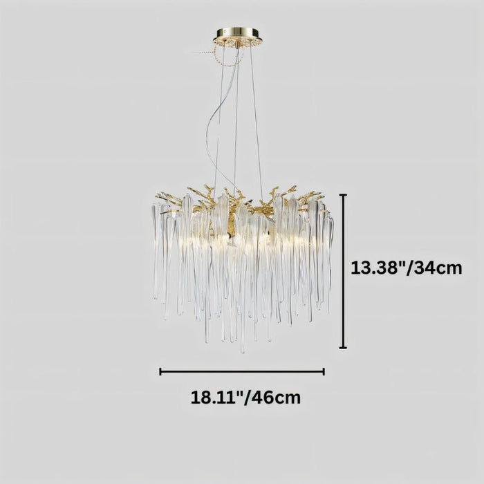 Glere Round Chandelier - Residence Supply