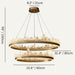 Gloire Round Chandelier - Residence Supply