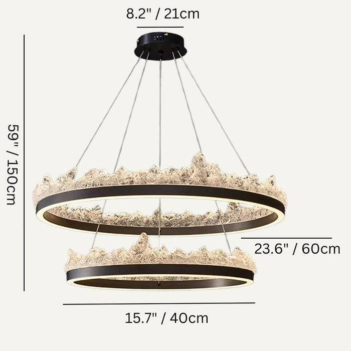 Gloire Round Chandelier - Residence Supply