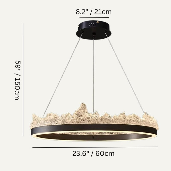 Gloire Round Chandelier - Residence Supply