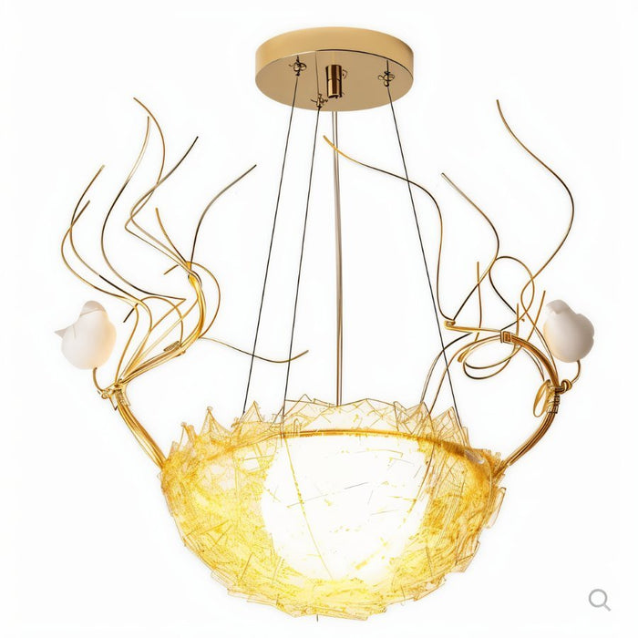 Gold Nest Chandelier - Residence Supply