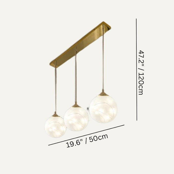 Halcyon Chandelier Light Size