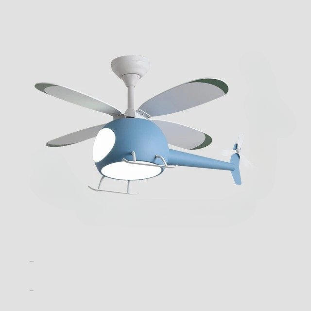 Helicopter Kids Ceiling Light & Fan - Residence Supply