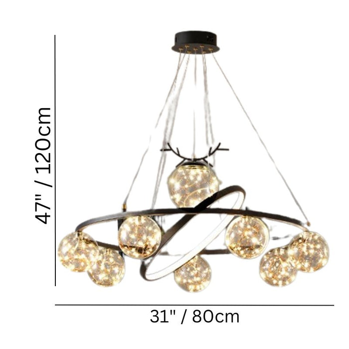 Hikari Indoor Chandelier - Residence Supply