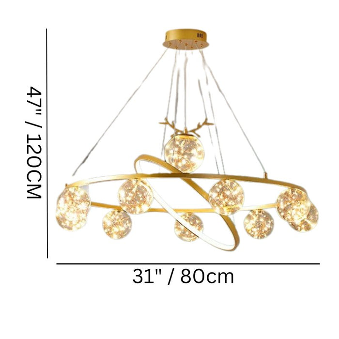 Hikari Indoor Chandelier - Residence Supply