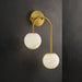 Hulel Alabaster Wall Sconce - Light Fixtures