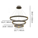 Iabet Round Chandelier - Residence Supply