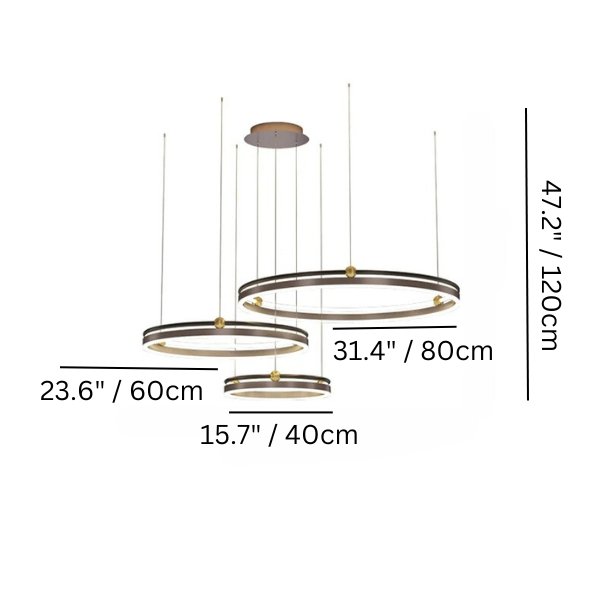 Iabet Round Chandelier - Residence Supply