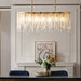 Icy Chandelier above the Dining Table - Residence Supply