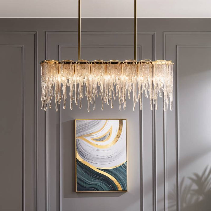 Icy Chandelier - Contemporary Lighting Fixture