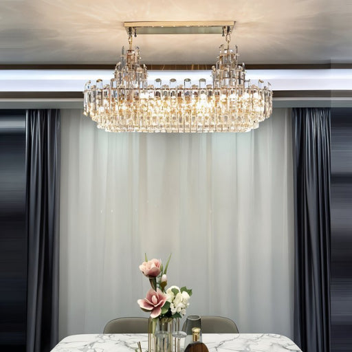 Ingrid Oval Chandelier - Modern Chandeliers