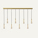 Irisa Linear Chandelier - Residence Supply