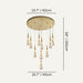 Irisa Round Chandelier - Residence Supply