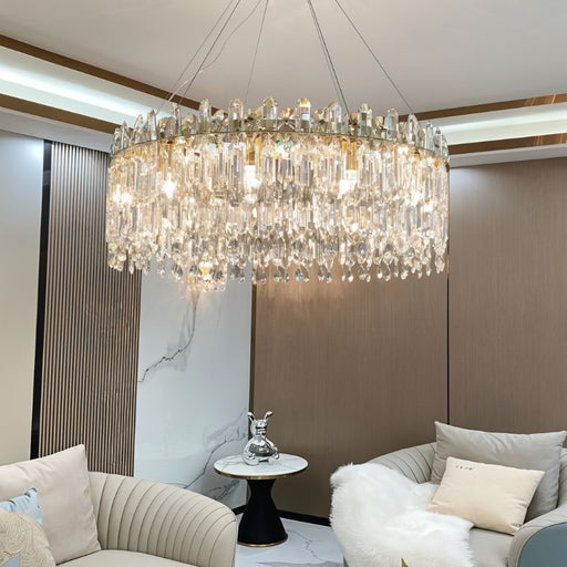 Jameel Crystal Chandelier - Living Room Lights