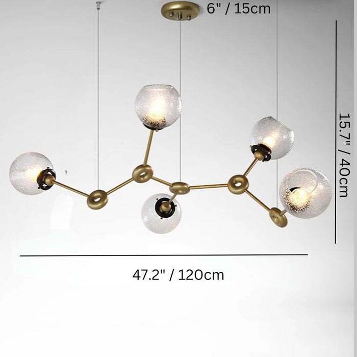 Jyotish Indoor Chandelier Size