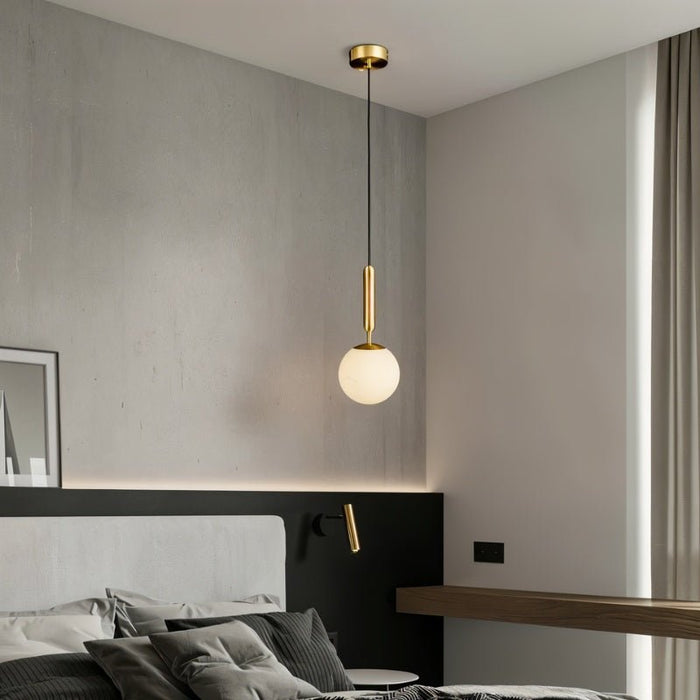 Kadur Alabaster Pendant Light - Bedroom Lighting