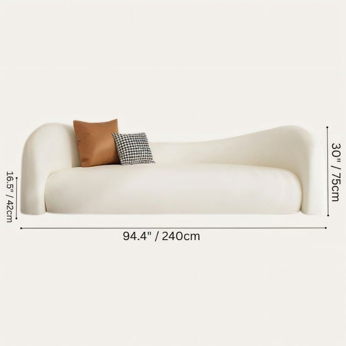 Elegant Kapa Arm Sofa