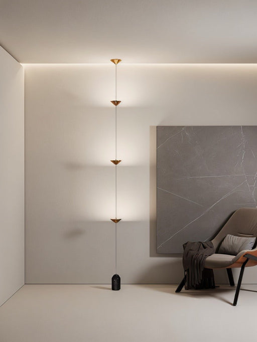 Keilana Floor To Ceiling Lamp - Light Fixtures