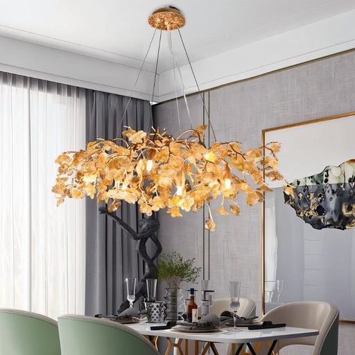 Kibaru Round Branch Chandelier - Dining Room Lighting