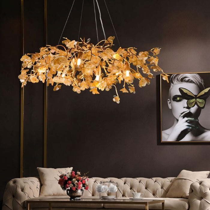 Kibaru Round Branch Chandelier - Living Room Lights