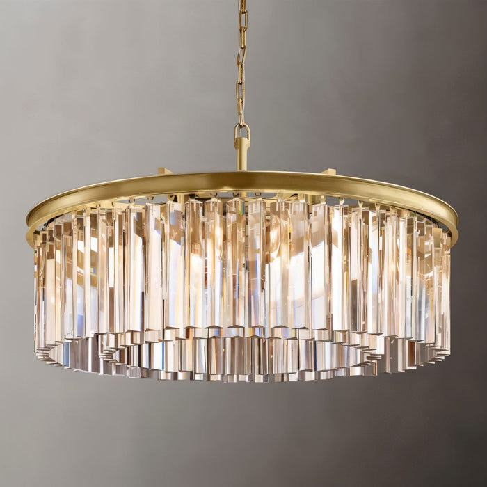 Kimasu Round Chandelier - Light Fixtures