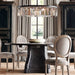 Kimasu Round Chandelier - Dining Room Light Fixtures