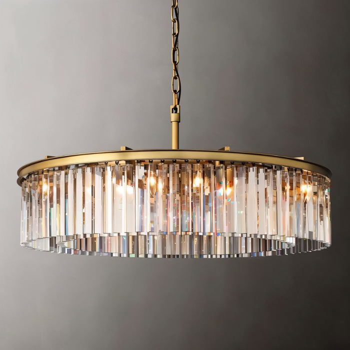 Kimasu Round Chandelier - Modern Lighting