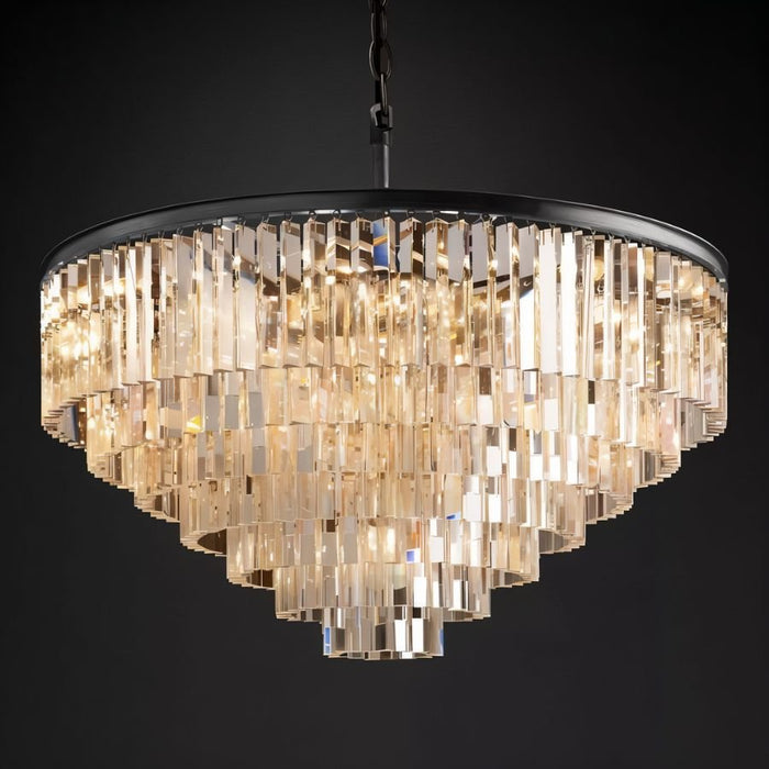 Kimasu Tiered Round Chandelier - Residence Supply