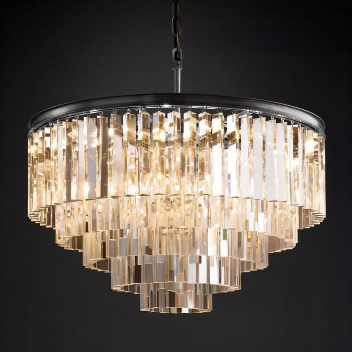 Kimasu Tiered Round Chandelier - Residence Supply