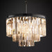 Kimasu Tiered Round Chandelier - Modern Lighting