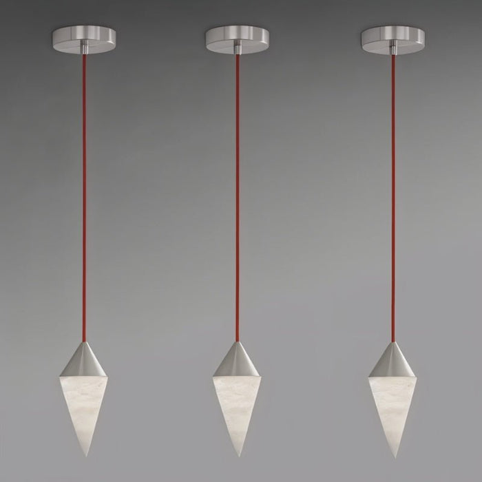 Konos Alabaster Pendant Light - Light Fixtures