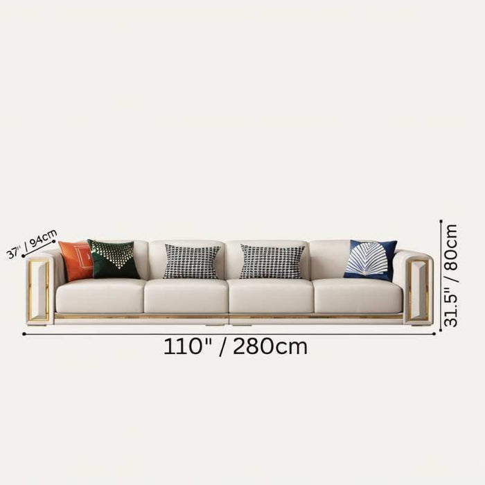 Kouros Pillow Sofa - Residence Supply