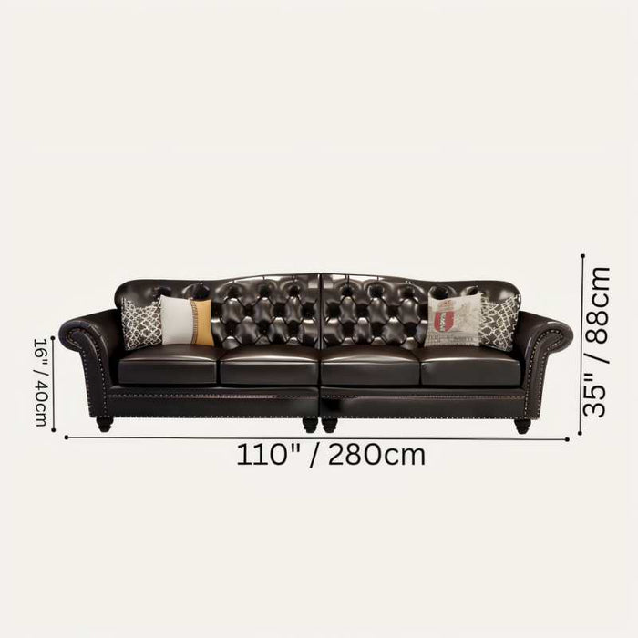 Krepis Arm Sofa - Residence Supply