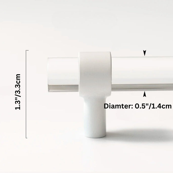 Kuit Transparent Knob & Pull Bar - Residence Supply