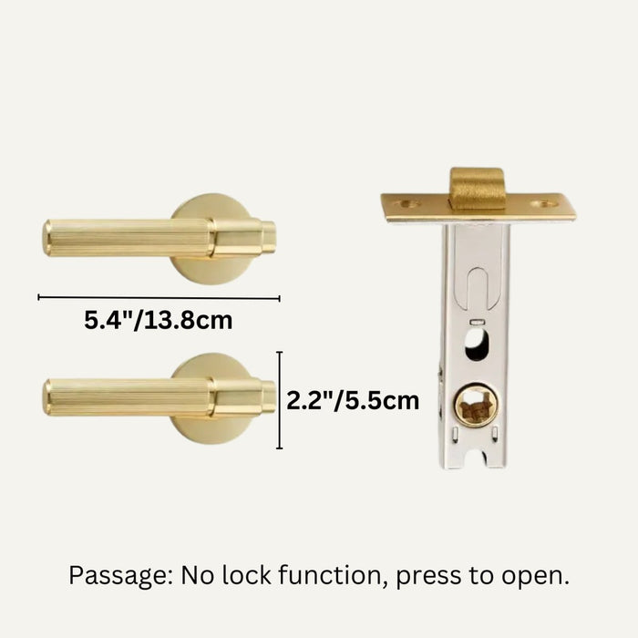 Kuzbu Handle and Lock - Residence Supply