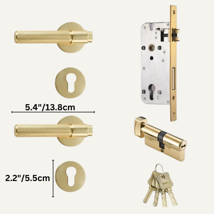 Kuzbu Handle and Lock - Residence Supply