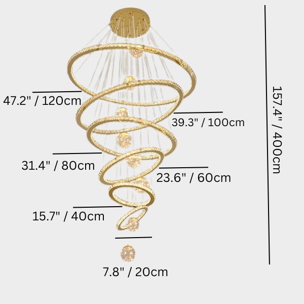 Laihts Round Chandelier - Residence Supply